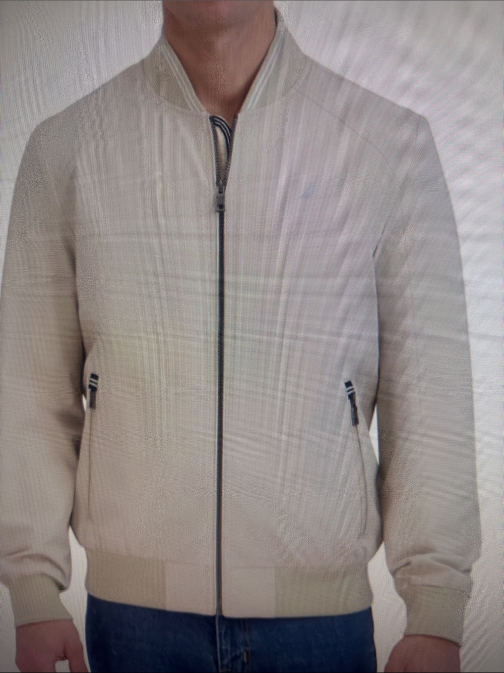 NWT Náutica Mens Bomber Jacket. Size Small